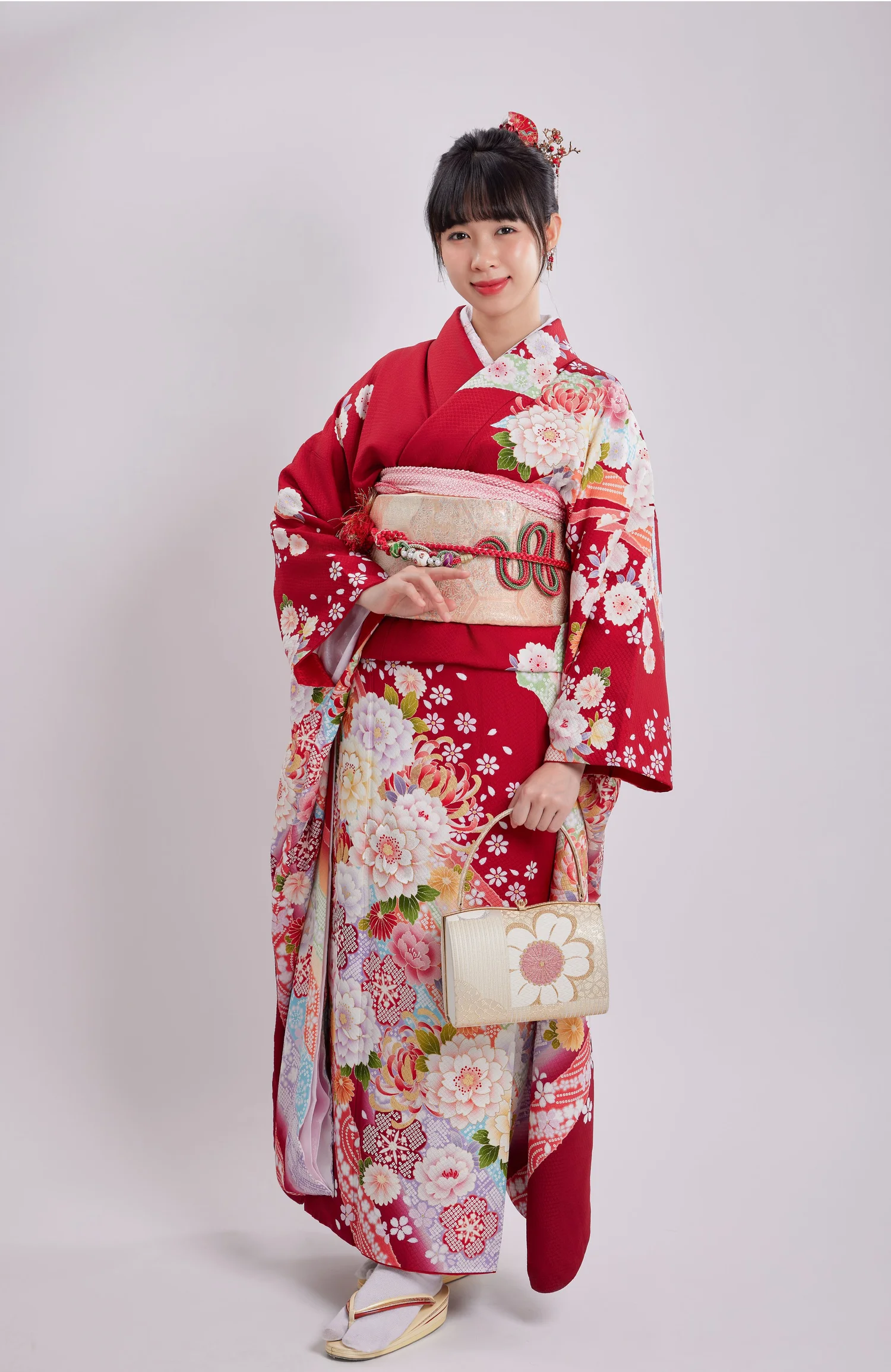 Kimono Ohana さん専用　紅葉　流泉　/867 Kyoto Kimono Rental Experience - Kiyomizudera Main Store
